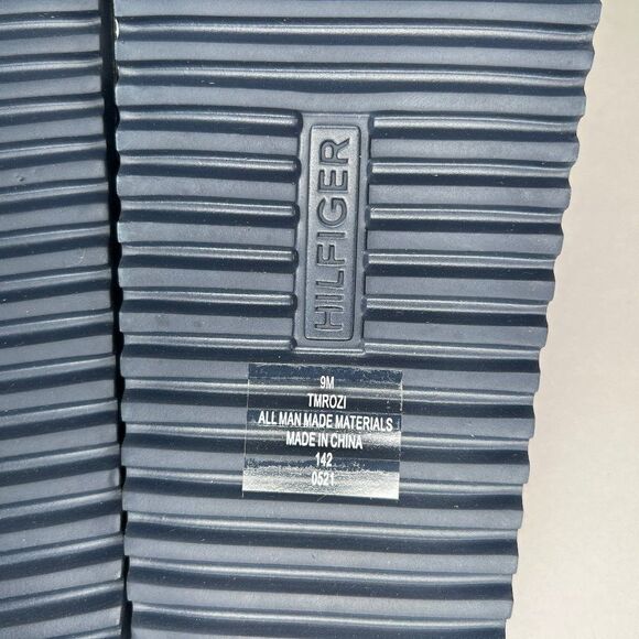 Tommy Hilfiger Rozi Sandals Men's‎ 9 Blue Red White Beach Pool Slide Flip Flops - Picture 8 of 8